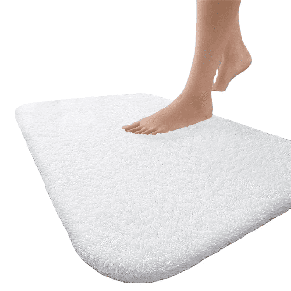 Jacquard bath mat
