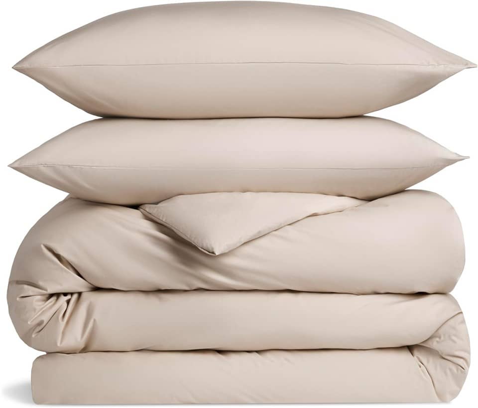 Duvet cover, 100% cotton sateen